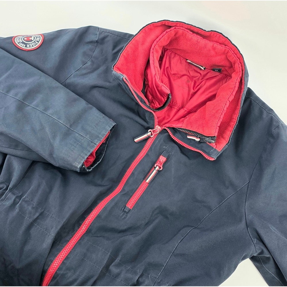 Tommy Hilfiger Womens XL Gorpcore Blue 3 in 1 All Weather System Full Zip Coat